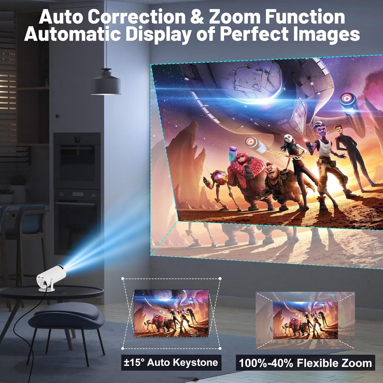 CartPlix Special ULTRA HD Smart Projector